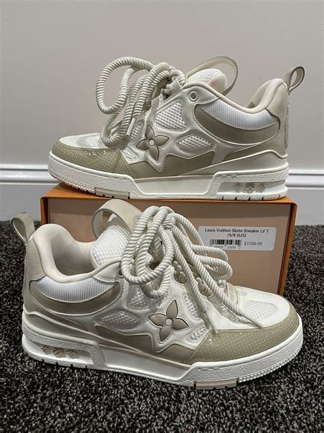 lv skate shoes rope laces